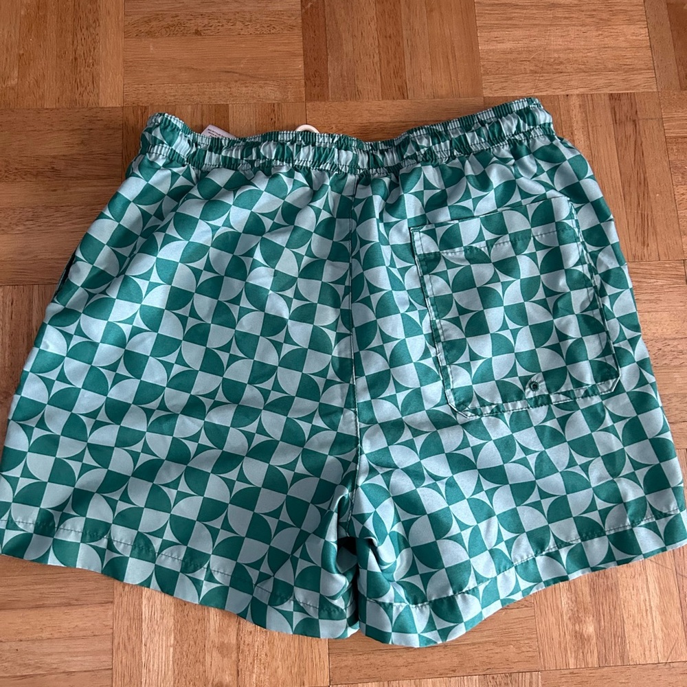Green Swim Trunks